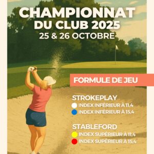 Championnat du Club 2025