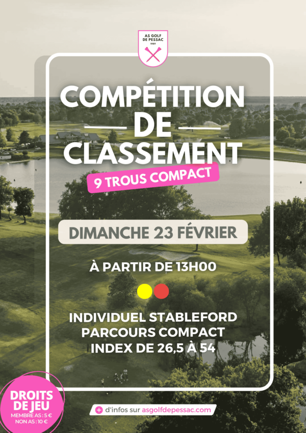 Classement COMPACT du 23/02/2025