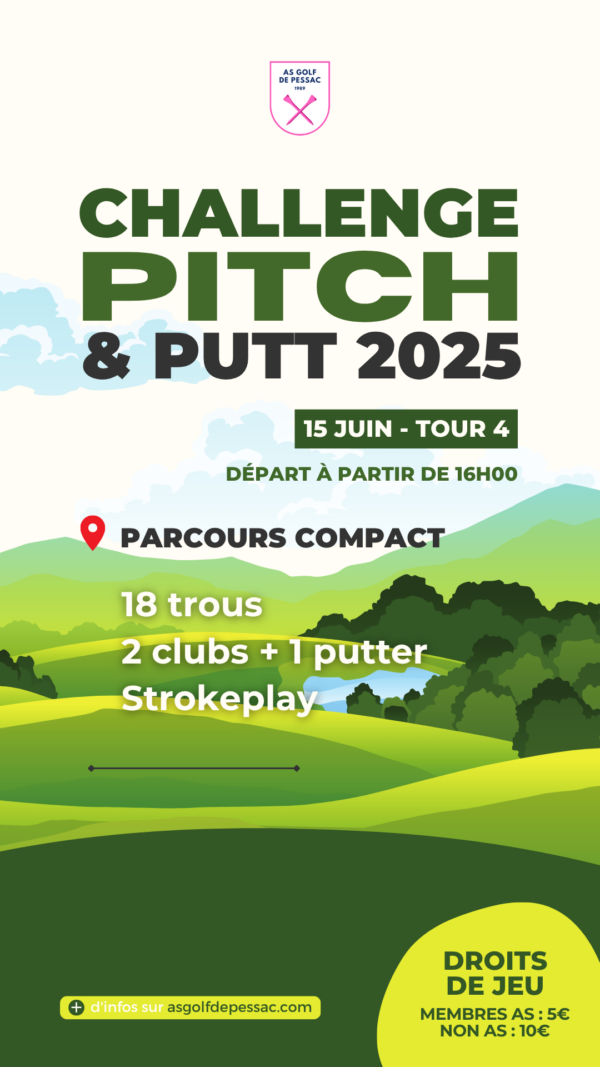 Pitch and Putt 2025 Tour 4