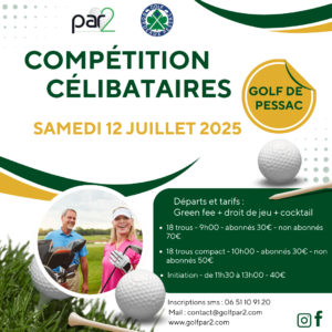 Compétition des célibataires 18 trous 12.07.2025