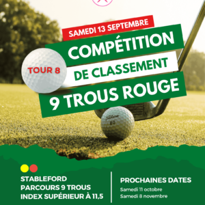 Challenge 9 Trous Rouge_ Tour 8_13 Septembre 2025