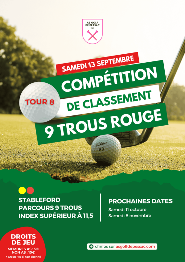 Challenge 9 Trous Rouge_ Tour 8_13 Septembre 2025