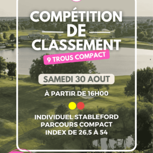Classement COMPACT du 30/08/2025