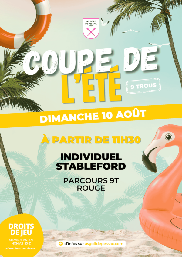 Coupe Eté 9 Trous Rouge T3_ 10 AOUT 2025