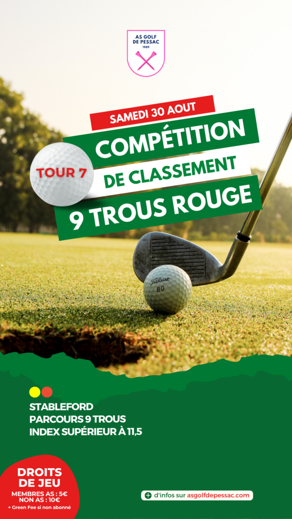 Challenge 9 Trous Rouge_ Tour 7_30 Août 2025
