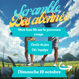 SCRAMBLE SEMAINE ABONNES