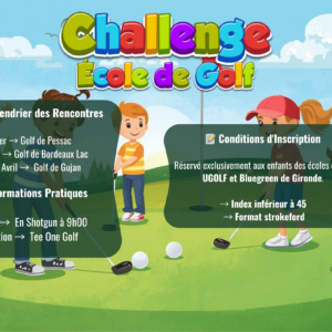 Challenge des écoles de golf UGBG Gironde