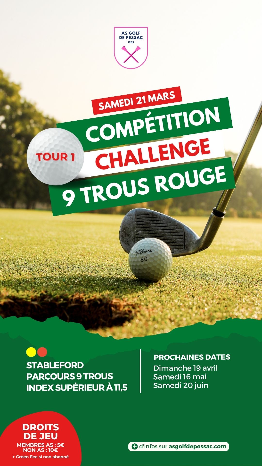 Challenge 9 Trous Rouge_ Tour 1_ 21 Mars 2026