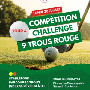 Challenge 9 Trous Rouge_ Tour 5_ 20 Juillet 2026