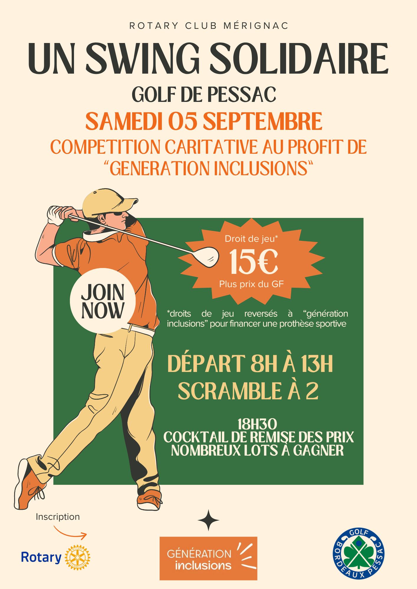 ROTARY Swing solidaire 05/09/2026