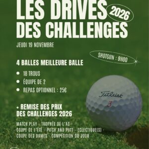 Les Drives des Challenges 2026 IND